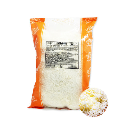 코다노 엔젤헤어 모짜렐라 치즈(100%) 2kg(눈꽃 피자)