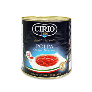 코리원/치리오 찹 토마토 2.55kg/스파게티/피자/소스