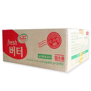 코리원/서울우유 무가염 버터(업소용)9kg/450gx20개