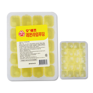 코리원/오뚜기 오쉐프 레몬라임 푸딩 1kg/치즈/대용량