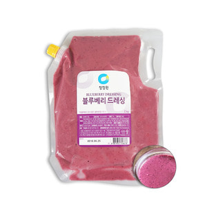 코리원/청정원 블루베리 드레싱 2kg/치즈/샐러드/소스