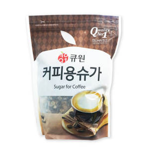 코리원/큐원 커피용 슈가 1kg/커피/설탕/갈색설탕