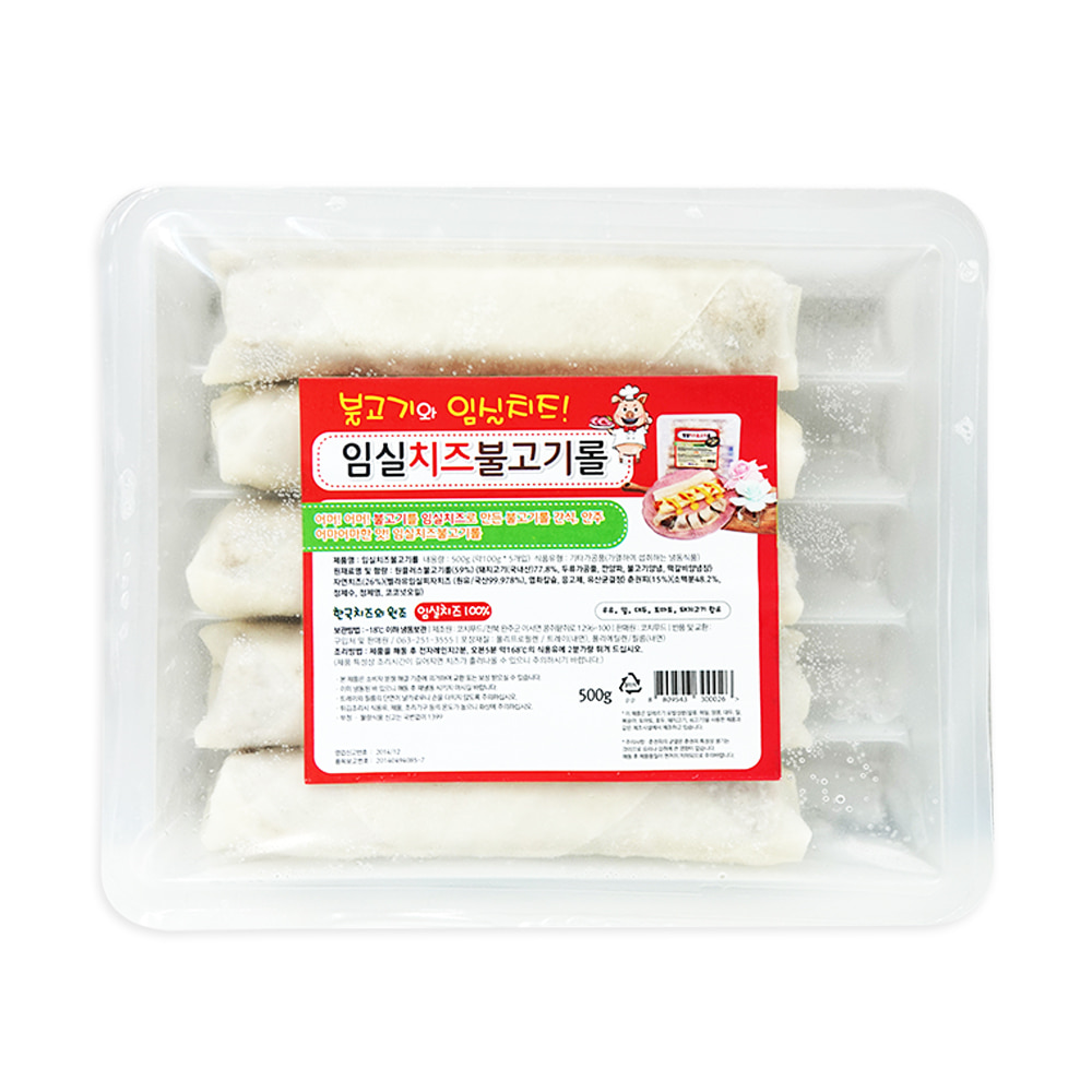 코리원/임실치즈 불고기 롤 500g/치즈스틱/간식/치즈